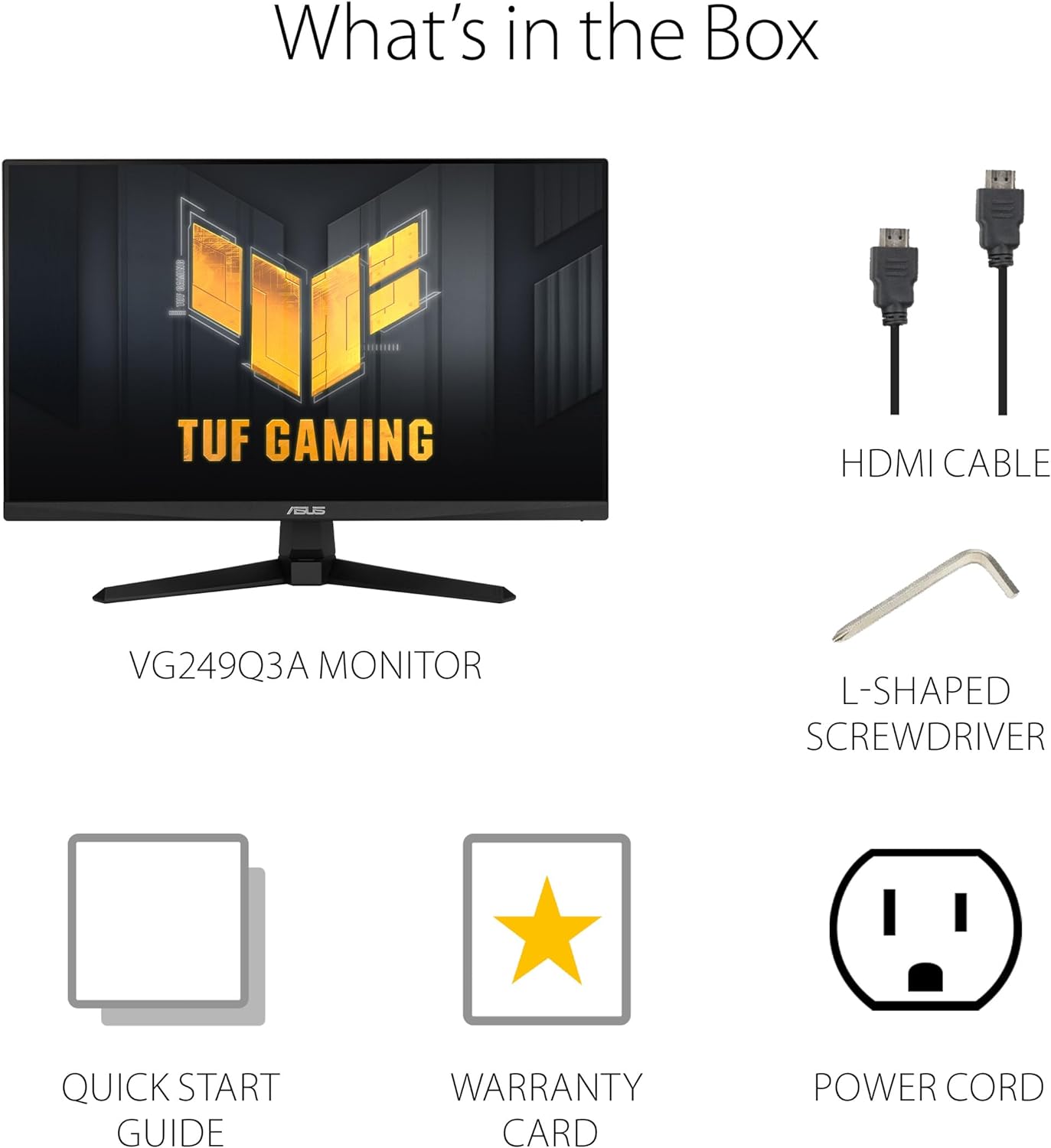 ASUS TUF Gaming VG249Q3A 24 ASUS TUF Gaming VG249Q3A 24